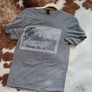 Anvil Gray Short Sleeve Graphic Tee